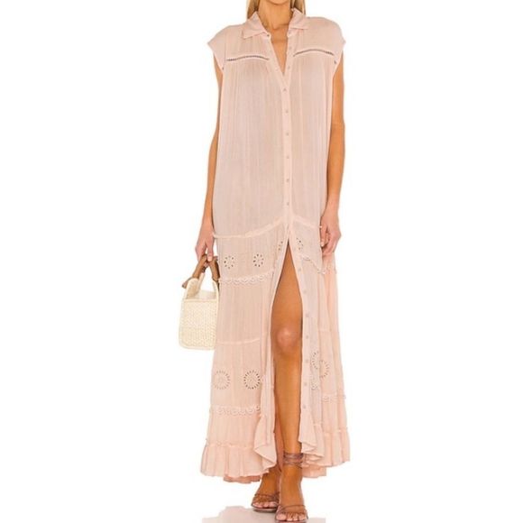 Free People maxi dress/duster - Picture 2 of 11